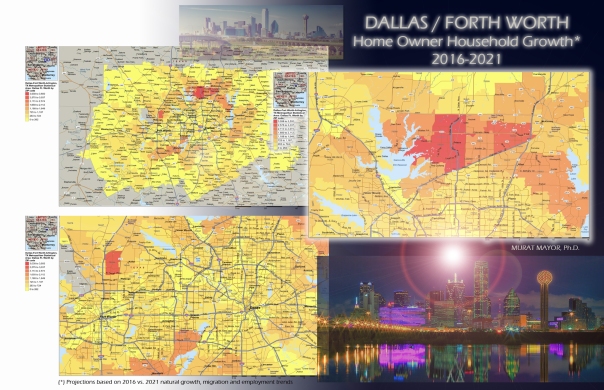 DALLAS / FORTH WORTH, HOME OWNER HOUSEHOLD GROWTH, MURAT MAYOR